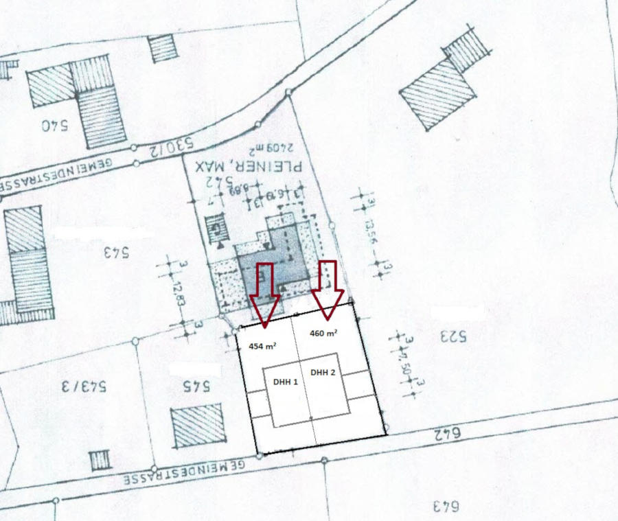 460 m² Baugrundstück in Pesenlern