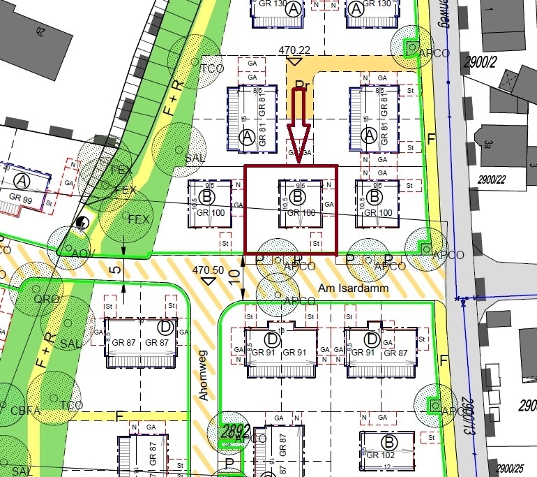 390m² Baugrundstück in Garching